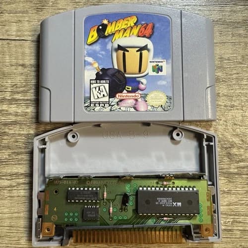 Bomberman 64 N64 Authentic OEM Tested Cleaned Nintendo 64 Serviced Cartridge