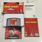 Mission: Impossible (Nintendo N64, 1998) Authentic Complete CIB Manual TESTED