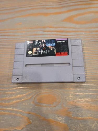 Batman Returns (SNES Super Nintendo, 1992) Authentic Tested Working