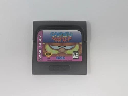 Garfield: Caught in the Act (Sega Game Gear, 1995) - Cart Only