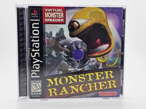 Sony Playstation 1 PS1 Monster Rancher CIB Cleaned & Tested