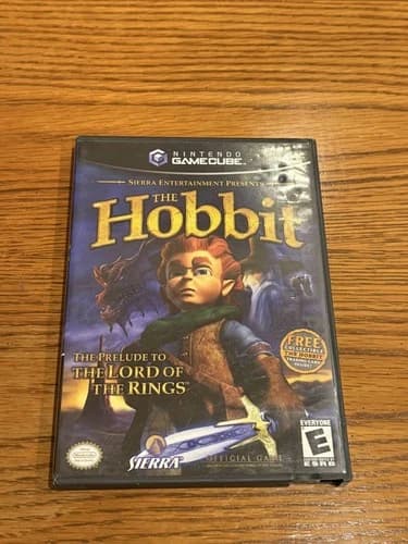 The Hobbit Prelude to LOTR Nintendo GameCube CIB 2003 Tested
