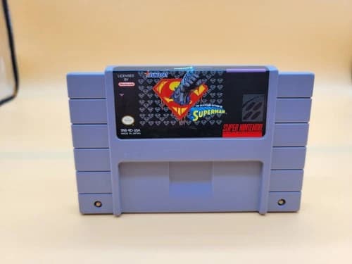 The Death and Return of Superman (Super Nintendo Entertainment System 1994) SNES