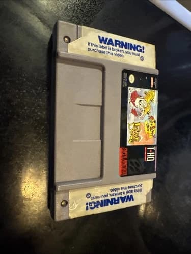 The Ren & Stimpy Show: Fire Dogs SNES Cartridge - Authentic, Tested
