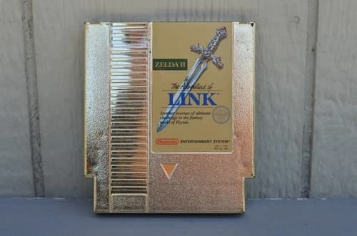 Zelda II: The Adventure of Link Gold (Nintendo Entertainment System, 1988)