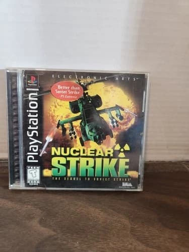 Nuclear Strike (Sony PlayStation 1, 1997) CIB, Tested And Working