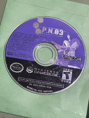 P.N.03 (Nintendo GameCube, 2003) Disc Only.