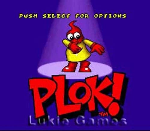Plok - SNES Super Nintendo Game