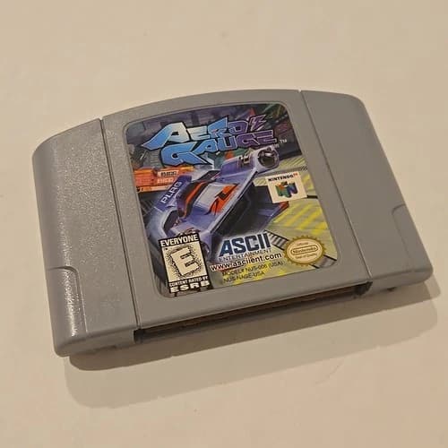 Aero Gauge (Nintendo 64, 1998) N64 Cart Only Authentic TESTED