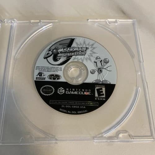 Bomberman Generation Nintendo GameCube Disc Only Tested And Working