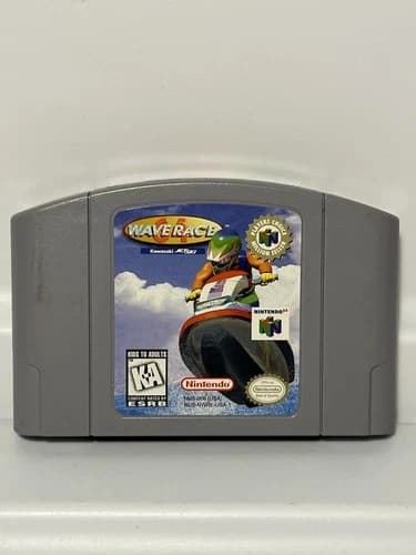 Wave Race 64 (Nintendo 64 N64 Game) Tested Working Authentic!