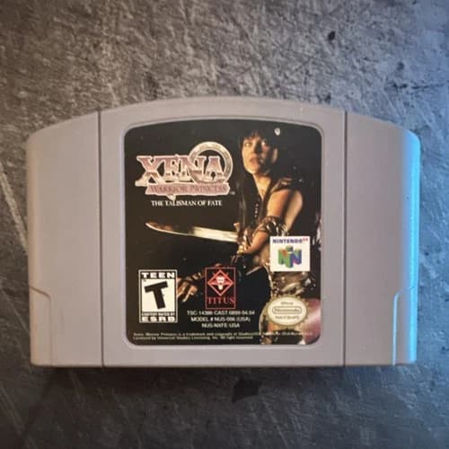 Xena: Warrior Princess Talisman of Fate Nintendo 64 Game (Loose)