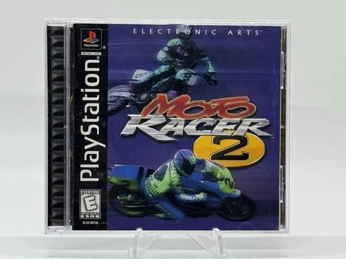 Moto Racer 2 (Sony PlayStation 1, 1998) PS1 Complete CIB W/ Reg Card