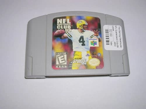 NFL Quarterback Club 99 1999 (Nintendo 64 N64) Original Game
