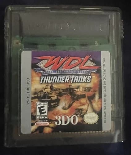 WDL Thunder Tanks for Game Boy Color *cartridge only*