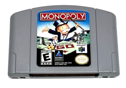 Monopoly (Nintendo 64, 1999) N64 TESTED