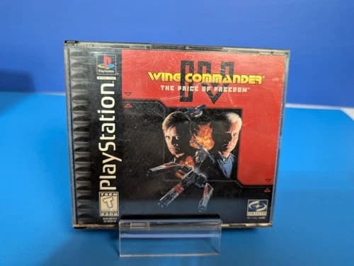 Wing Commander IV: The Price of Freedom (Sony PlayStation 1, 1997) PS1 TESTED