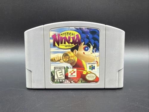 Mystical Ninja Starring Goemon (Nintendo 64 N64, 1998) Cartridge Only