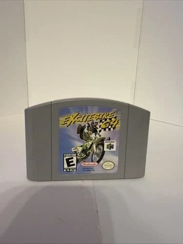 Excitebike 64 Nintendo 64 N64 - Authentic - Tested & Working - Clean Label