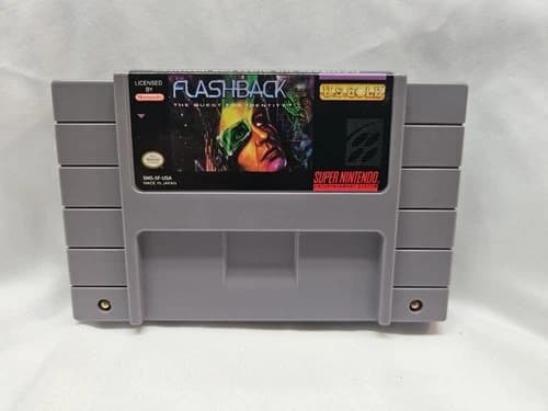 Vintage Flashback: The Quest for Identity Super Nintendo SNES 1993 Tested Works!
