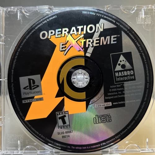 Action Man: Operation Extreme PS1 Playstation 1 (2000) - Disc Only Tested Works