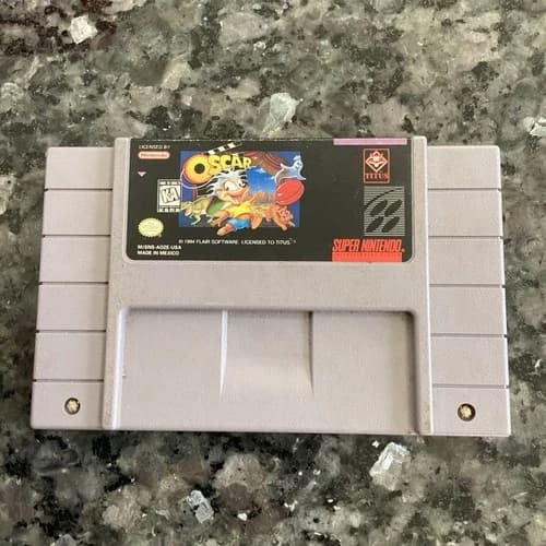 Snes Game Oscar Super Nintendo
