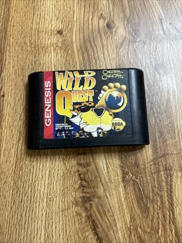 Chester Cheetah: Wild Wild Quest SEGA Genesis 1993 Authentic Cart Only Tested