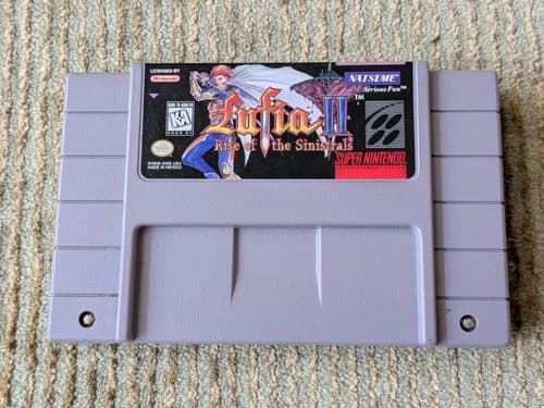 Lufia 2 II: Rise of the Sinistrals Super Nintendo SNES Authentic Cartridge Only