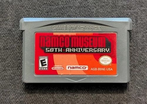 Namco Museum 50th Anniversary for Gameboy Advance GBA