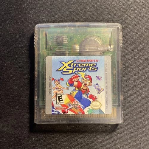 Xtreme Sports 5 in 1 (Nintendo Gameboy Color GBC, 2000) Cartridge Only - Rare