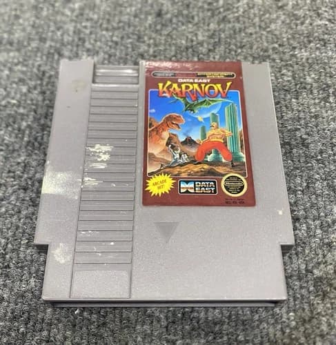 Karnov By Data East Nintendo Entertainment System NES Authentic - Tested.