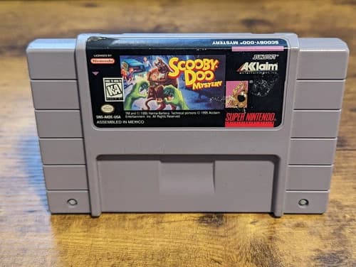Scooby-Doo Mystery (Super Nintendo 1995) Snes Tested And Working