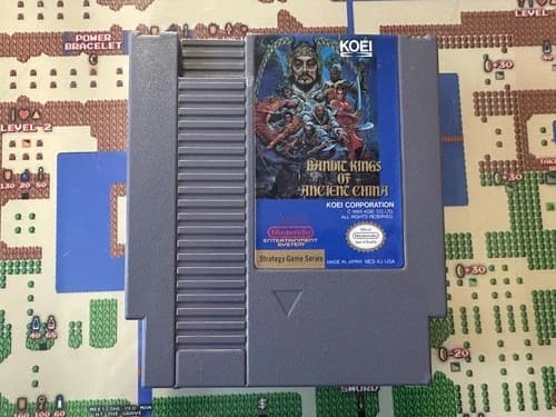 NES Nintendo Bandit Kings of Ancient China Cart GENUINE AUTHENTIC TESTED