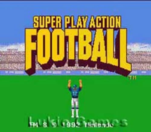 Super Play Action Football - SNES Super Nintendo Game