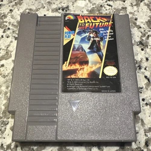 NES Back to the Future Great Shape - Tested and Working