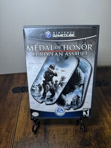 Medal of Honor European Assault Nintendo Game Cube Complete CIB Tested Working