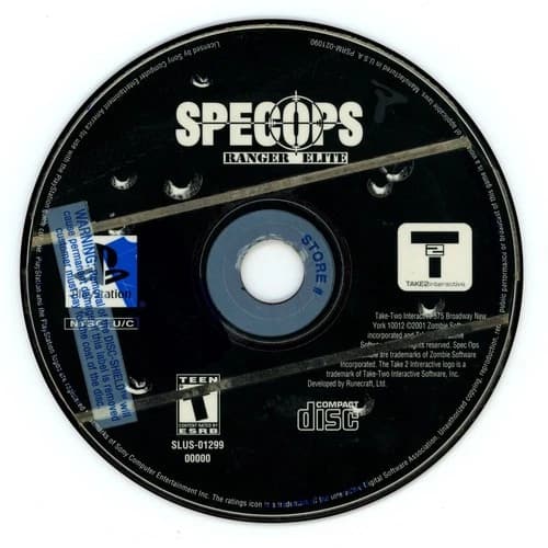 Spec Ops: Ranger Elite (PS1 PlayStation 1, 2001) TESTED Resurfaced NO TRACKING