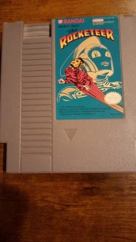 NES The Rocketeer Nintendo Entertainment System 1991 Cleaned & Tested