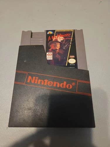 NES Nightmare On Elm Street Game Complete With Manuel