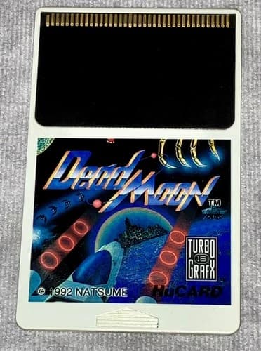 Dead Moon (TurboGrafx-16, 1992) Tested Working Shmup Shooter