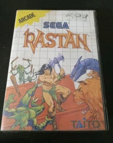 Rastan Sega Master System - CIB W/ Manual