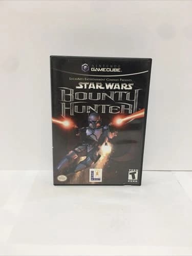 Star Wars Bounty Hunter Nintendo Gamecube Game Complete