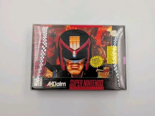 Judge Dredd (Super Nintendo Entertainment System, 1995) CIB