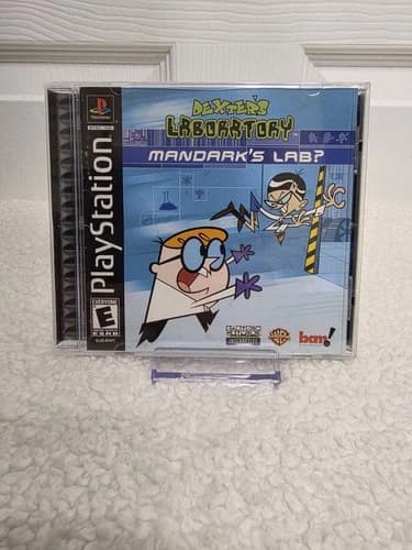 Dexter's Laboratory: Mandark's Lab (Sony PlayStation 1, 2002 PS1) Tested CIB