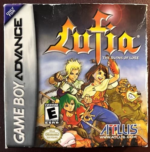 Game Boy Advance (Atlus) 2003: "Lufia - The Ruins of Lore" USED