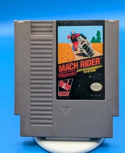 Mach Rider Nintendo NES Cart Only, Tested Working