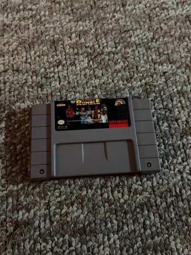 SNES WWF Royal Rumble (Super Nintendo Entertainment System, 1993) Tested Working