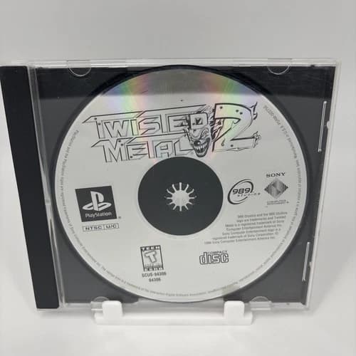Twisted Metal 2 (Sony PlayStation 1 PS1, 1996) Tested Working Disc Only