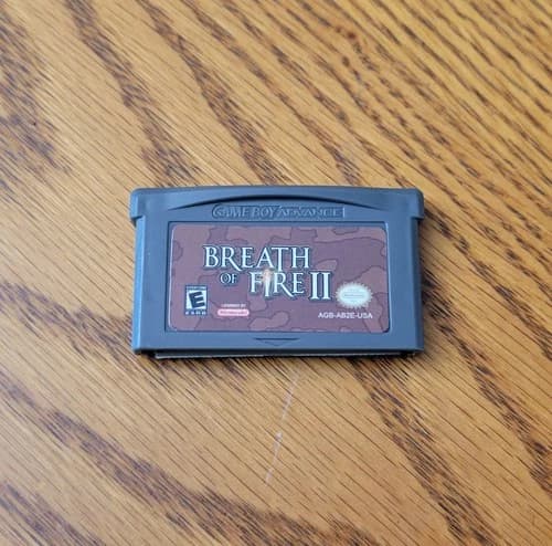 Breath of Fire II (Nintendo Game Boy Advance, 2002) GBA - Game Only! Fast Ship!