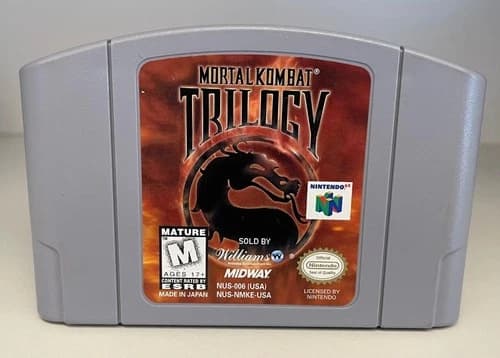 Mortal Kombat Trilogy N64 Game Nintendo 64